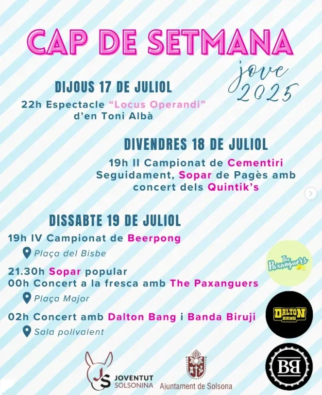 Toni Albà obrirà el Cap de Setmana Jove de Solsona amb l'espectacle "Locus Operandi"