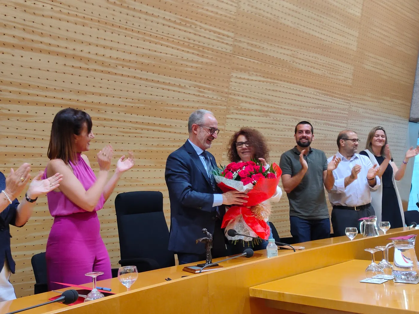 Monràs diu adeu a l’alcaldia de Mollet