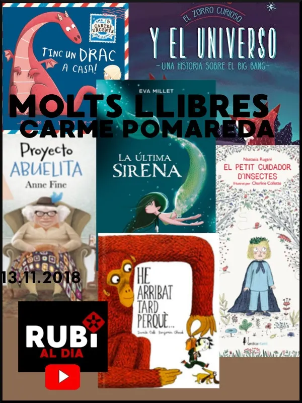 MOLTS LLIBRES amb Carme Pomareda - 13 novembre 2018