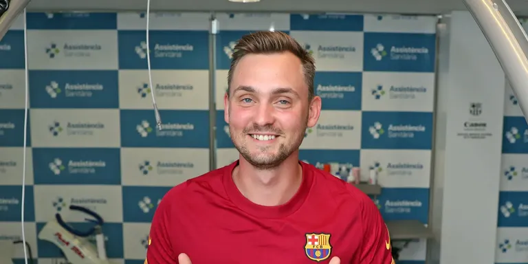 Hampus Wanne, primera incorporació del Barça.