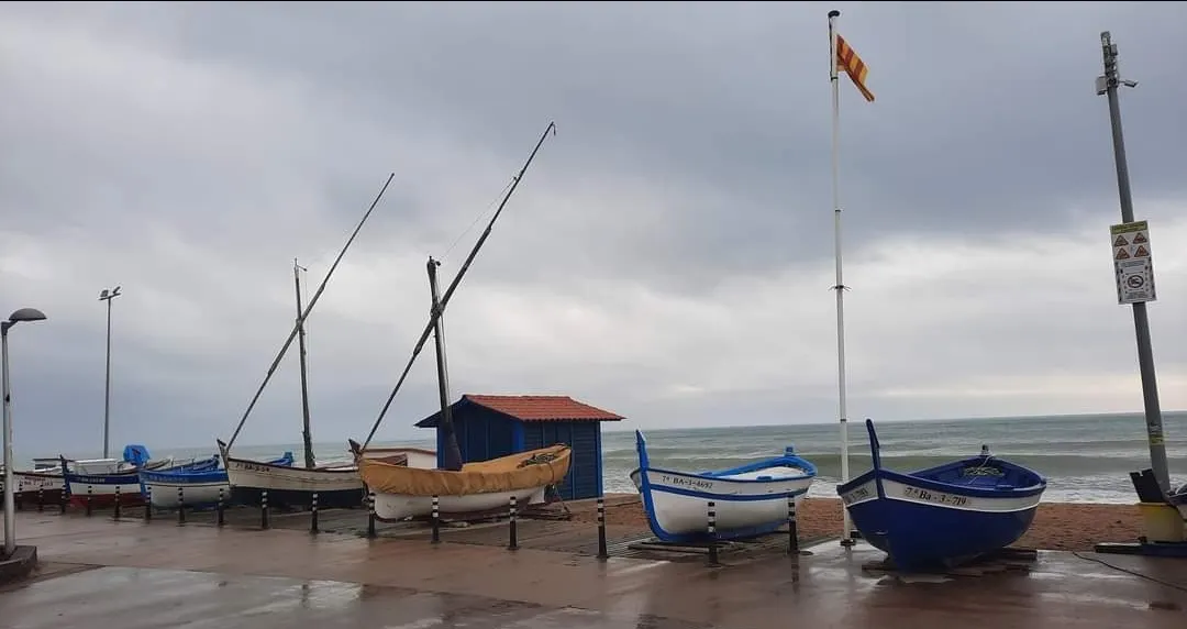 Setmana de núvols, pluja i temporal marítim