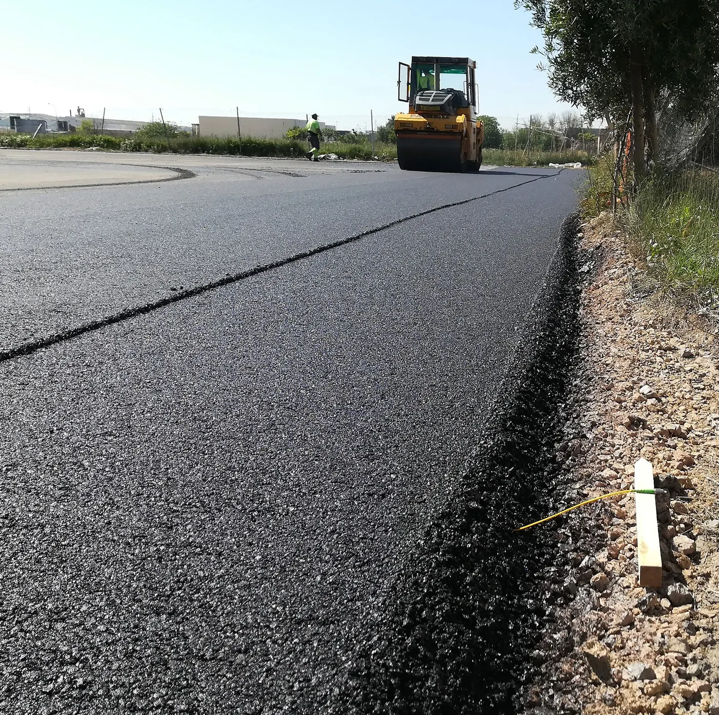 Acaba la primera fase de les obres d’instal·lació de fibra òptica a la C-59 al pas per Caldes