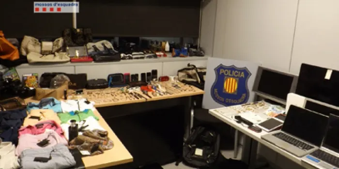Els Mossos desarticulen una banda que robava, entre altres llocs, a Arenys