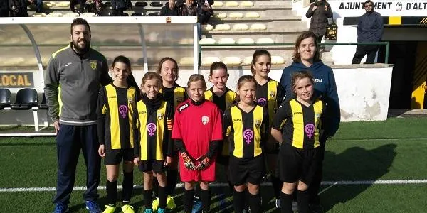 L’Alevi femení cau davant la Floresta en la seva estrena oficial en la competició del CET (2-4)