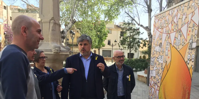 Carles Cubos presenta la imatge de la Festa Major de Sant Joan de Valls 2018