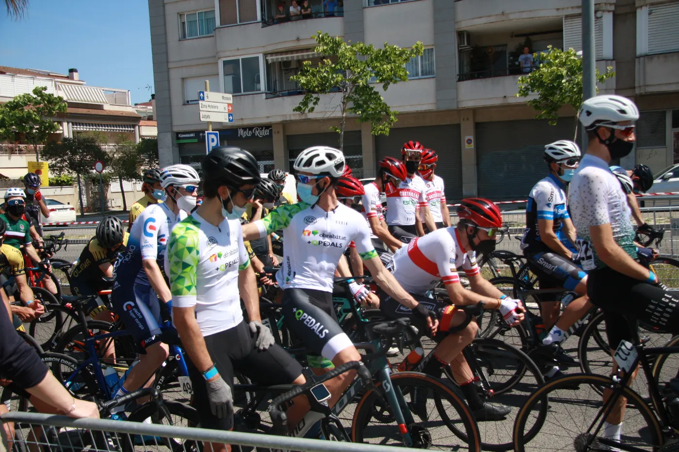 Arriba al Pla de Santa Maria la Copa Critèrium