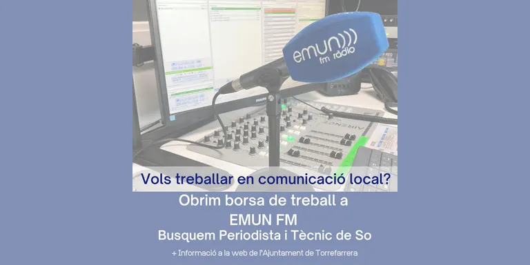 Obrim borsa de treball a EMUN FM Ràdio