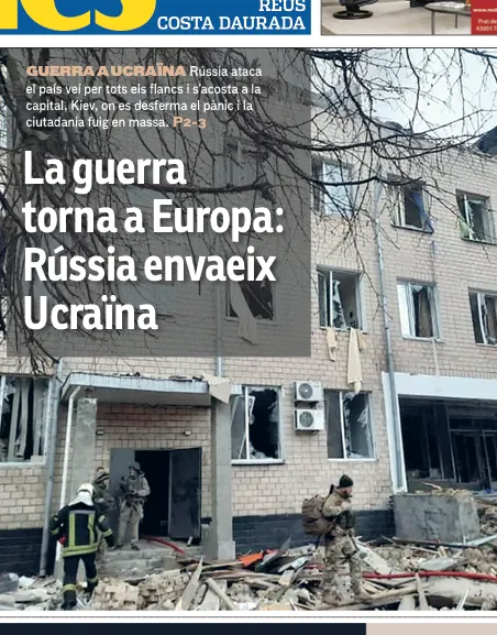 T'expliquem les portades dels diaris del territori d'aquest 25 de febrer