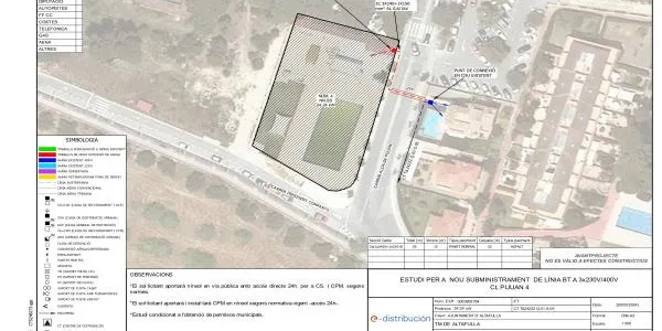 Aquest dijous es produeix un tall del subministrament elèctric al carrer Alcalde Pijuan d’Altafulla