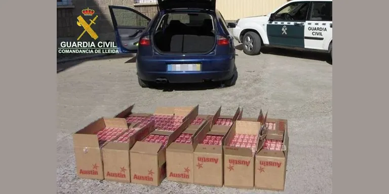 Intervenen a Oliana tabac de contraban valorat en més de 13.000 euros