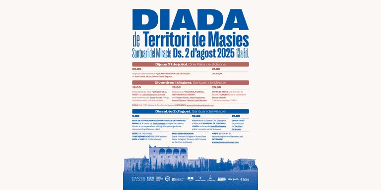 Cultura, memòria popular i Guerra Civil centraran la Diada de Territori de Masies