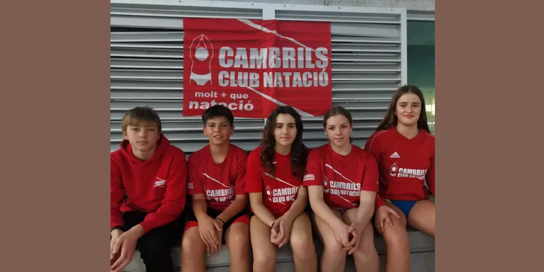 Bons resultats dels nedadors del Cambrils Club Natació al Campionat de Catalunya d’Hivern Aleví Combinat