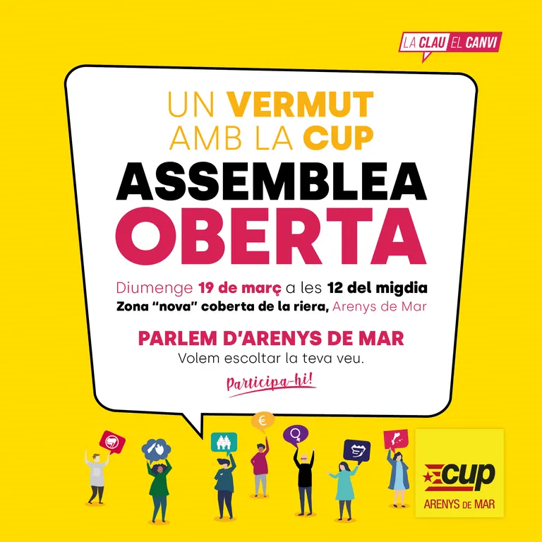 Cap de setmana d'actes preelectorals a Arenys de Mar