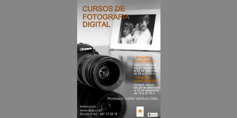 Cursos de fotografia digital aquesta tardor a l'Escola Municipal d'Art de la Seu