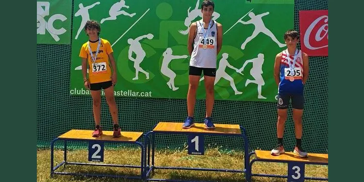 L’altafullenc Alonso Fernández es proclama campió de Catalunya en els 80 m Sub14