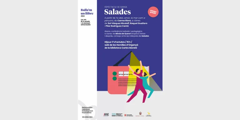 El cicle de coreografies curtes "Balla'm un llibre" torna aquest dijous a Solsona