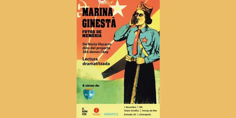 'Marina Ginestà. Fotos de memòria' és una lectura dramatitzada sobre la figura de la periodista i militant antifeixista, demà als Seràfics