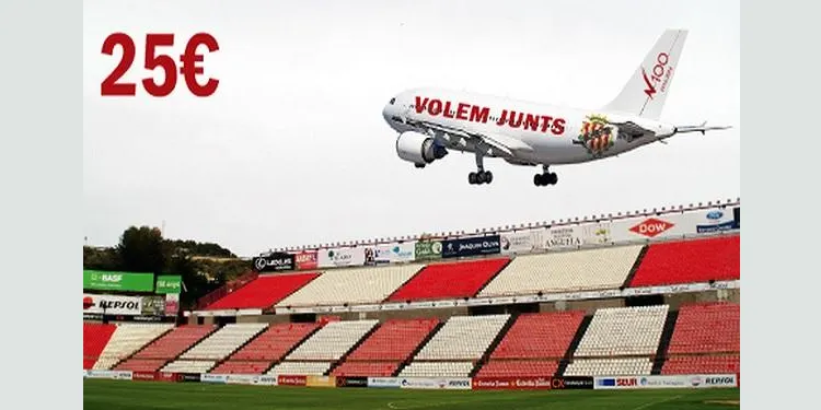 La campanya del Nàstic 'Volem junts' ofereix als nous socis un abonament per 25 euros