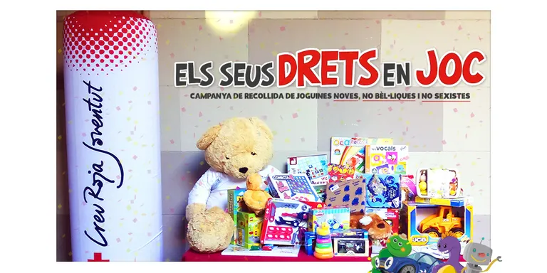 Fins el 30 de desembre, campanya solidària de recollida de joguines de Creu Roja