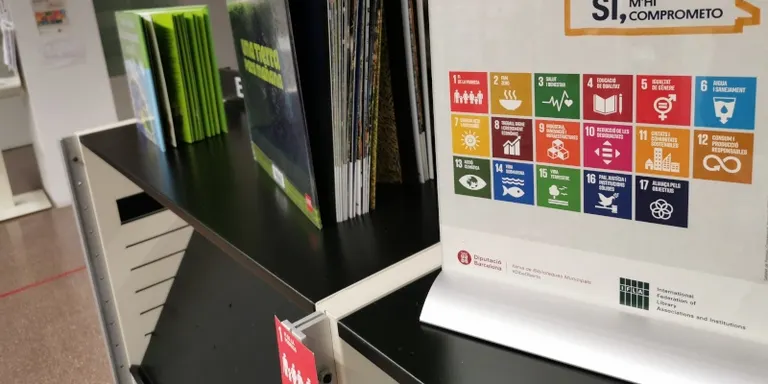 La biblioteca acollirà una exposició sobre l’agenda 2030 a partir del 30 de gener