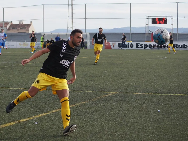El jugador rubinenc Àlex