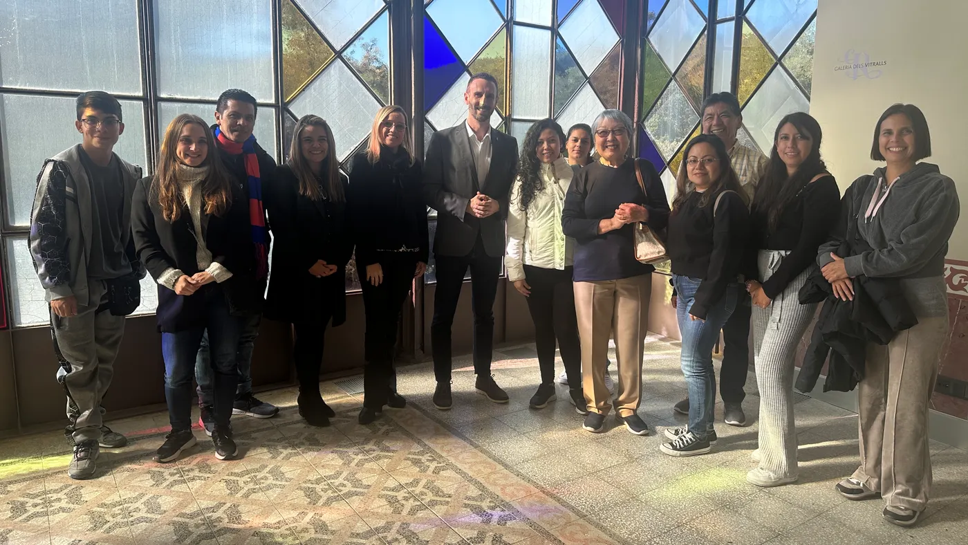 Disset persones nouvingudes a Caldes comencen el curs d’acollida per conèixer el municipi i Catalunya