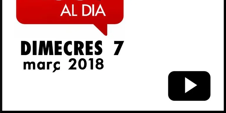 RUBÍ AL DIA dimecres 7 MARÇ 2018