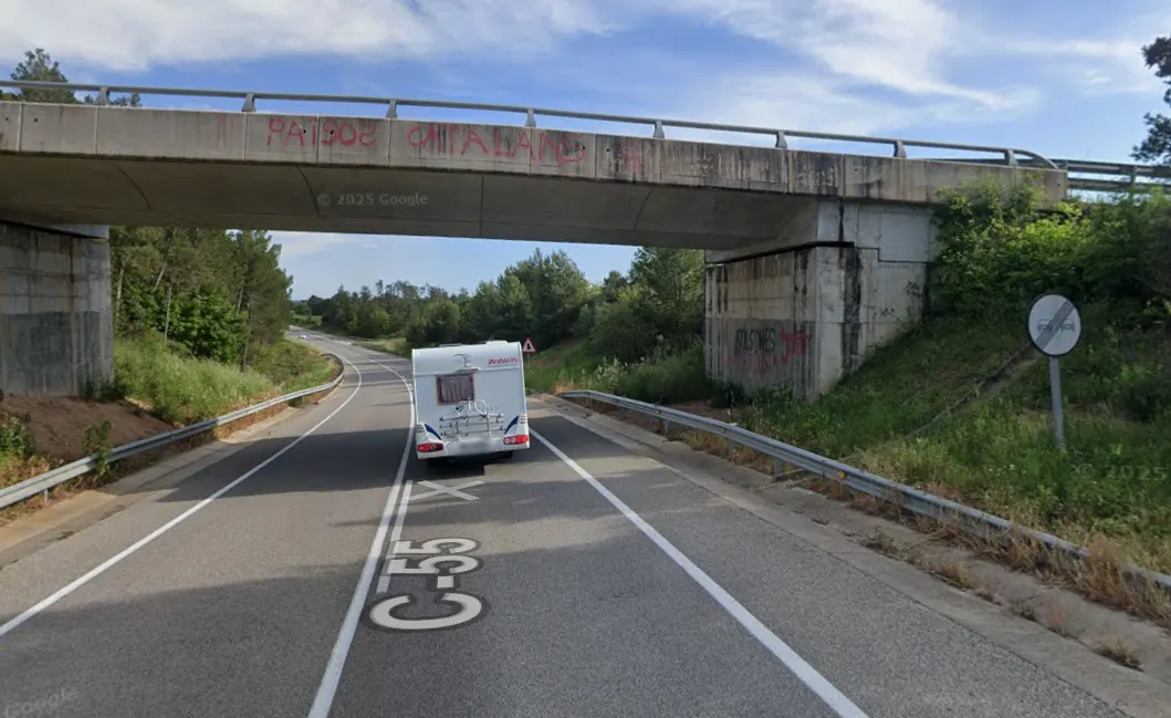 Un veí de Súria de 63 anys va morir divendres en un accident de trànsit a la C-55, a Riner