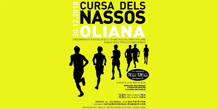 Nova edició de la Cursa dels Nassos d'Oliana, aquest diumenge