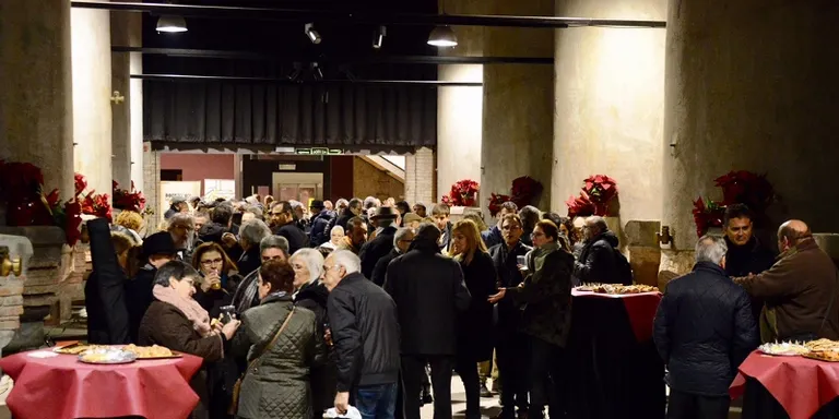 Recepció nadalenca a les entitats rubinenques al Celler Cooperatiu