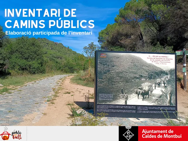 Comença un procés participatiu per fer inventari dels camins de Caldes