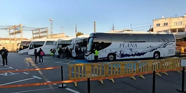 Es posa en marxa el pla alternatiu de transport per les obres a la infraestructura ferroviària
