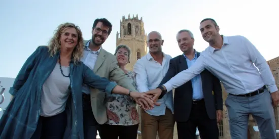 Junts pel Sí presenta públicament la llista amb la què concorrerà a les eleccions del 27-S