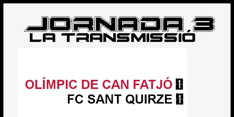 A PEU DE CAMP - JORNADA 3 diumenge tarda