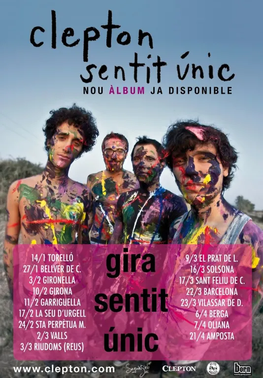 Clepton presenten a la Seu el nou disc 'Sentit únic'