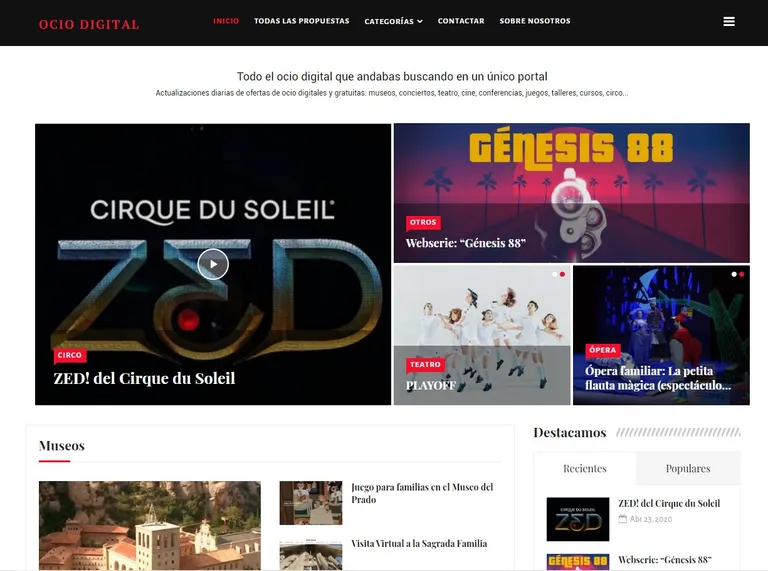 Neix a Pineda una web que reuneix tot l'oci digital gratuït en un únic portal