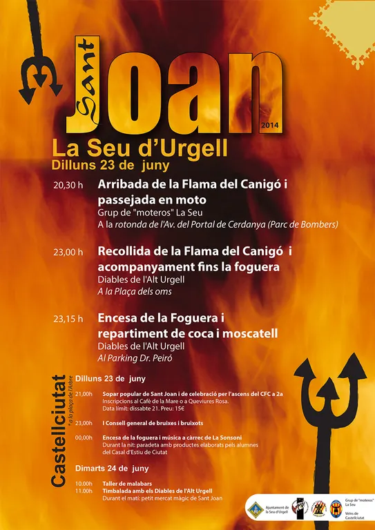 La Seu celebra la nit de Sant Joan 2014