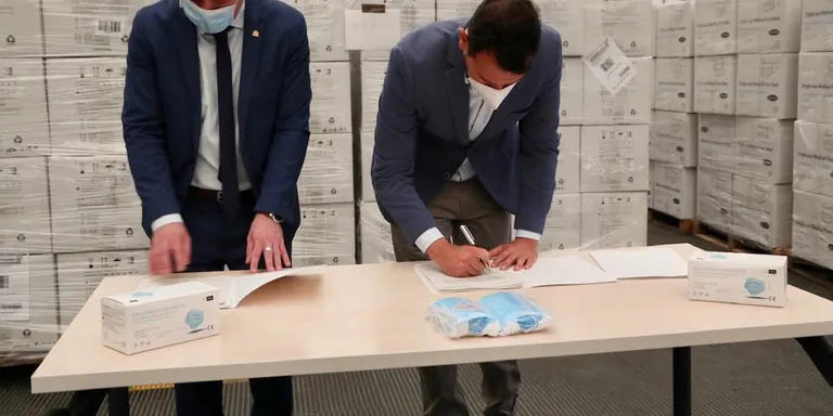 La Diputació de Barcelona repartirà una nova remesa de mascaretes