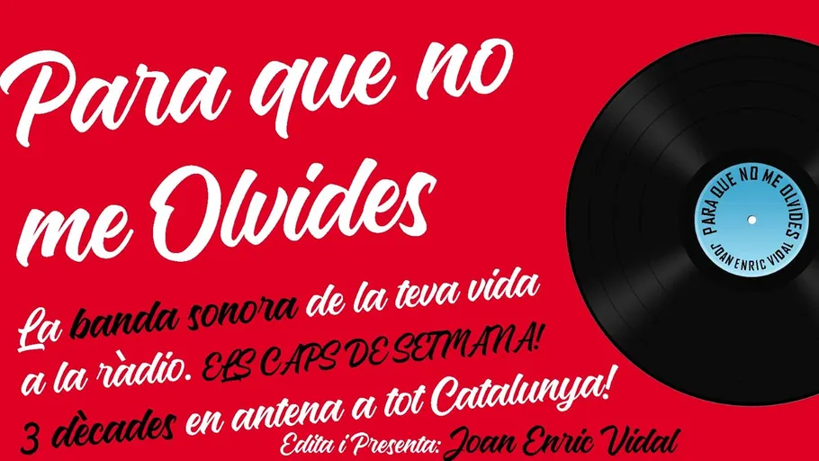 PARA QUE NO ME OLVIDES