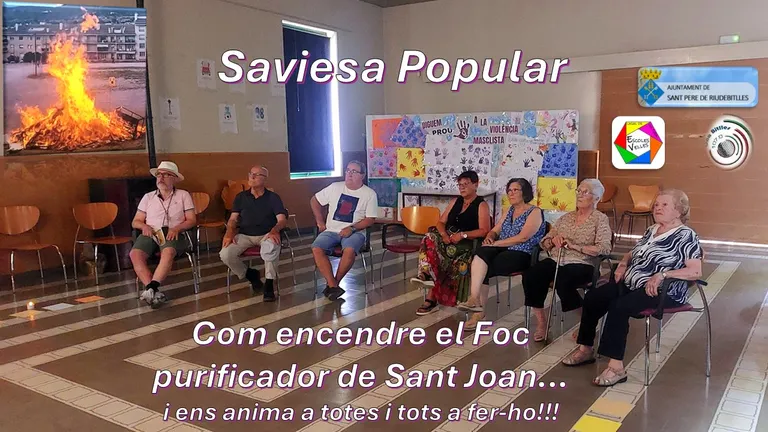 SAVIESA POPULAR encén el Foc purificador de Sant Joan... i ens anima a totes i tots a fer-ho!!!