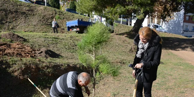 Els rubinencs planten un centenar d’exemplars pel Dia de l’Arbre Autòcton