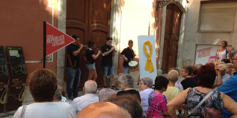 Les gralles de la Joves sonen contra la repressió