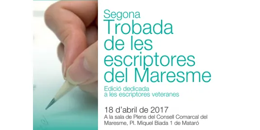 Raquel Piccolo i Anna Lleonart participaran a la II Trobada d’escriptores del Maresme