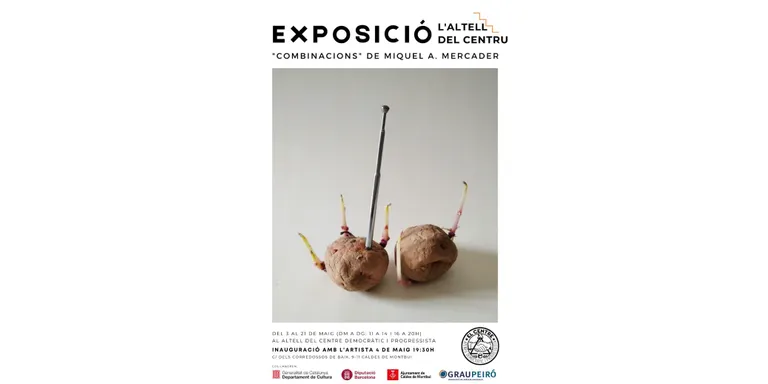 L’Ateneu el Centre exposa els poemes visuals de Miquel Àngel Mercader