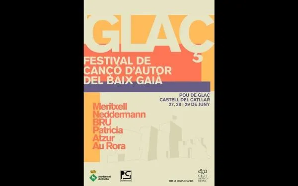 El Catllar celebra aquest cap de setmana el festival de cançó d’autor Glaç