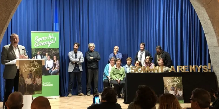 L’habitatge, els serveis socials, la participació i l’acció comunitària protagonitzen bona part del programa d’Arenys en Comú