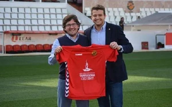 El Nàstic i els Jocs Mediterranis Tarragona 2017 amplien la seva col·laboració al futbol base