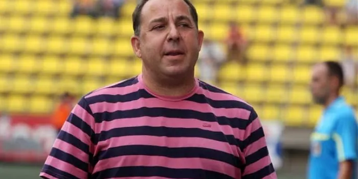 Oriol Alsina, satisfet de venir a inaugurar el nou Bernat Coll amb el Llagostera