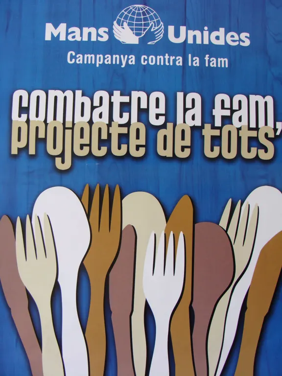 Mans Unides organitza a la Seu el Sopar de la Fam