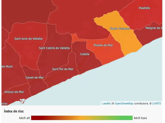 Pineda registra les millors dades dels darrers mesos pel que fa a la incidència de la COVID-19